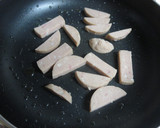 おさかなバーグと青梗菜の炒め物作り方6写真