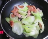 おさかなバーグと青梗菜の炒め物作り方13写真