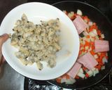 喉の乾燥に♪豆乳クラムチャウダー♪簡単作り方10写真