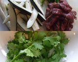 青椒牛肉絲麻婆茄子ラーメン作り方2写真