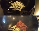 青椒牛肉絲麻婆茄子ラーメン作り方3写真