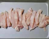 お弁当に♪鶏むね肉のピリ辛ケチャップ炒め作り方1写真