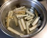 喜び多くの願いを込めて《たたきごぼう》作り方2写真