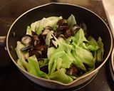 シジミとキャベツの蒸し煮作り方4写真
