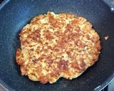 白菜＆チーズ＆ベーコンで洋風？お好み焼き作り方6写真