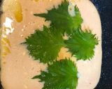 とろろと大葉のふわふわ 玉子焼き作り方5写真