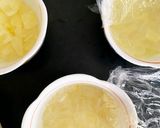 レンジビックリドンキーひき肉のせドーム蒸作り方5写真