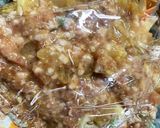 レンジビックリドンキーひき肉のせドーム蒸作り方13写真