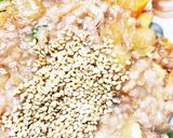 レンジビックリドンキーひき肉のせドーム蒸作り方15写真
