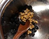 納豆と黒豆のトースト作り方2写真