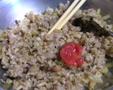 梅干し炒飯作り方2写真