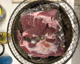 半日、豚肩ロース燻製(思いつきの即席)作り方6写真