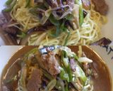 青椒牛肉絲麻婆茄子ラーメン作り方7写真
