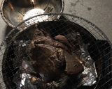 半日、豚肩ロース燻製(思いつきの即席)作り方10写真