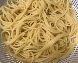 子供も大好き とびっ子とセロリのサラスパ作り方3写真