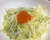 子供も大好き とびっ子とセロリのサラスパ作り方4写真