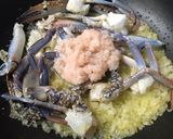 ワタリガニのトマトクリームパスタ作り方3写真