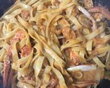 ワタリガニのトマトクリームパスタ作り方7写真