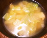 適当！12分でできる白菜と大根の味噌汁作り方4写真