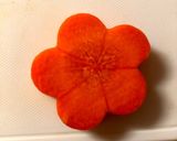 おせちなどに　人参　飾り切り　花切り作り方2写真