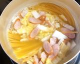 ひとりごはん。ワンポットスープパスタ作り方4写真