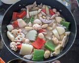 こんにゃくで誤魔化し　お煮しめ作り方6写真
