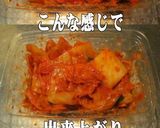 美味ドレ塩レモン蜂蜜ソースさっぱりキムチ作り方2写真