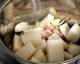 お正月に♪ばぁちゃんの豚バラ大根醤油煮♪作り方6写真