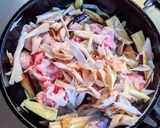 茄子肉そば作り方7写真