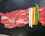 おせち⏹️野菜の牛肉巻き(すきやき味)作り方7写真