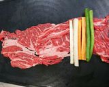 おせち⏹️野菜の牛肉巻き(すきやき味)作り方7写真