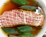 レンジで少量お節の煮豚作り方5写真