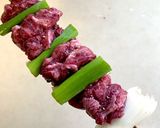 一品料理:シチュー肉串　ラズベリー作り方5写真