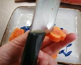おせち飾り⏹️梅花にんじん(金時人参)作り方3写真