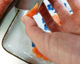 おせち飾り⏹️梅花にんじん(金時人参)作り方5写真