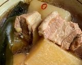 お正月に♪ばぁちゃんの豚バラ大根醤油煮♪作り方19写真