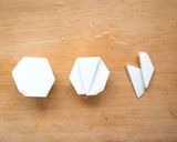 簡単 手作りおせち✨里芋 鶴の飾り切り作り方4写真