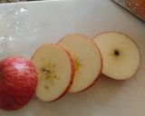 味がないりんごでおいしくきんぴら作り方1写真