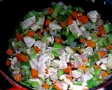 ケッチャプで＊野菜たっぷりミネストローネ作り方5写真