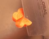 にんじんの梅の花(ねじり梅)作り方4写真