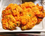 枝豆と紅生姜のかき揚げ作り方5写真