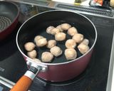 雑煮(つくね入)作り方1写真