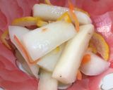 大根の柚子甘酢漬け作り方3写真