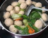 雑煮(つくね入)作り方6写真