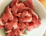 麺つゆ豚こまでお雑煮作り方4写真