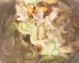 麺つゆ豚こまでお雑煮作り方5写真