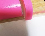 かまぼこの飾り切り　ねずみ作り方1写真