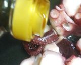 リカちゃん♡正月に蛸紅白煮ƪƪ˙๏˙)ʃ作り方5写真