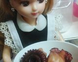 リカちゃん♡正月に蛸紅白煮ƪƪ˙๏˙)ʃ作り方10写真