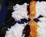 余ったえび天で天むす作り方1写真